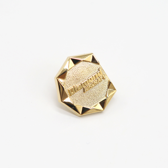 Diamond Shaped Pin Brooch